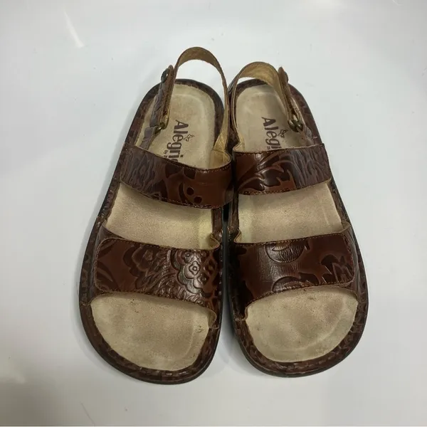 Alegria‎ Verona sandals embossed leather size 37 - Image 3