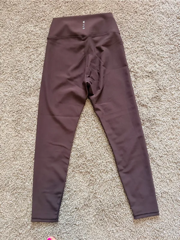 Wilo The Label Brown Hoodie & Ribbed Leggings Medium Relaxed Fit Lounge Set NWT - Image 13