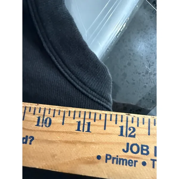 Alo Yoga Women Black Seamless Ribbed High Neck Racerback Sports Bra Top 402 - Image 5