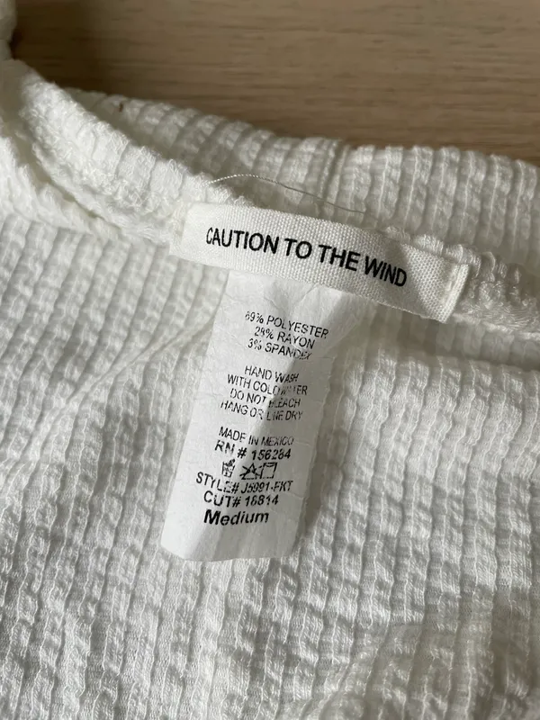 White top Size M - Image 2