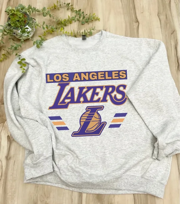 Boutique New / Lakers Sweatshirt / custom - Image 2