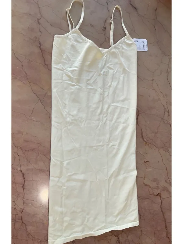 Free People Seamless Mini Slip in Ivory X-Small/Small New Womens Stretchy - Image 4