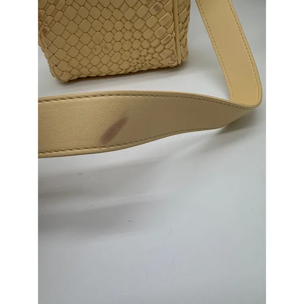 Anthropologie Hollace Mini Tote Woven Bucket Bag Womens Small - Image 11