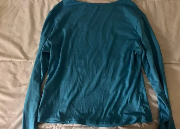 Amazon Long Sleeve Blue Shirt - Image 2