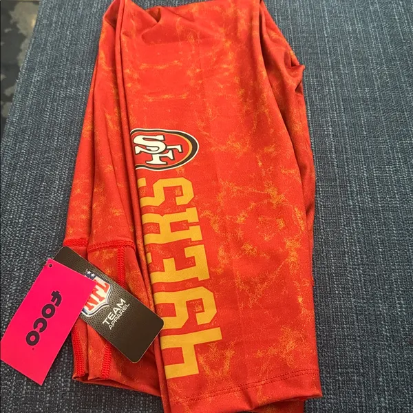 NFL SF 49ers leggings size XL - Image 5