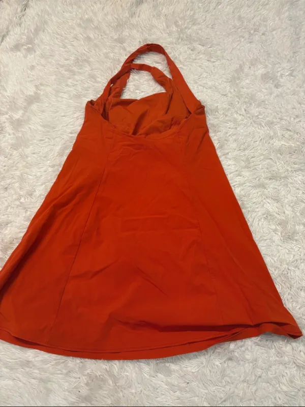 Outdoor voices orange active dress - Image 2