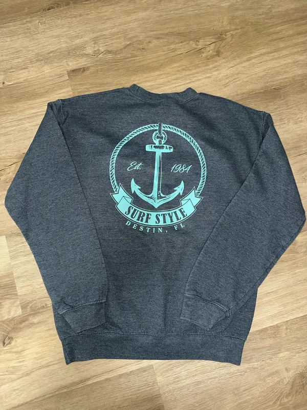 Destin Florida Crewneck Jerzees - Image 2
