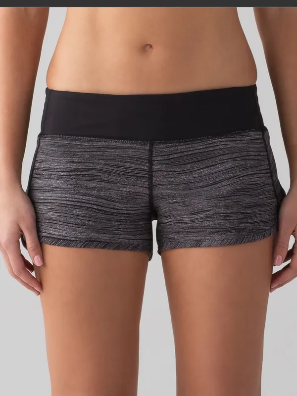 Lululemon speed short 4 way Stretch 2.5” size 6 - Image 2