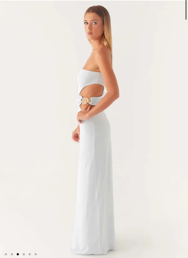 Peppermayo long blue dress - Image 2