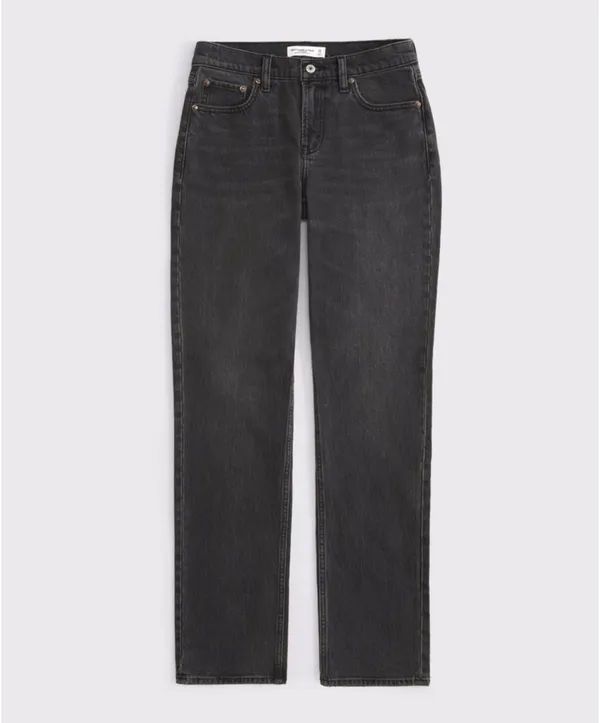 Abercrombie Mid-Rise 90s Straight Jeans - Image 3