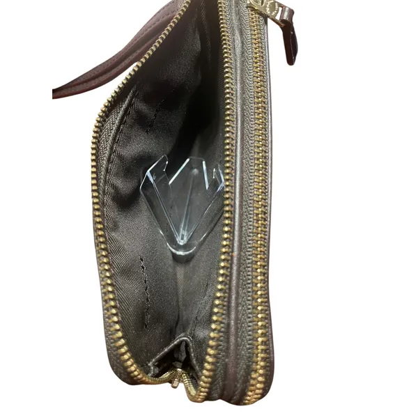 Coach Double Zip Wallet (or Large Wristlet) in their iconic Signature Canvas - Image 4