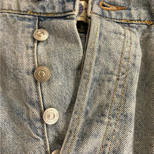 We The Free mini blue denim skirt 29 M - Image 5