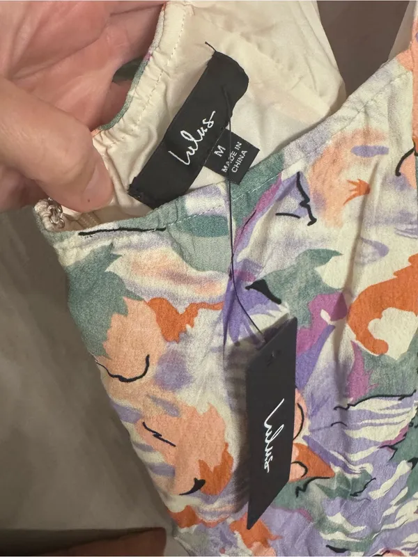LULUS Floral Cutout Mini Dress - Image 6