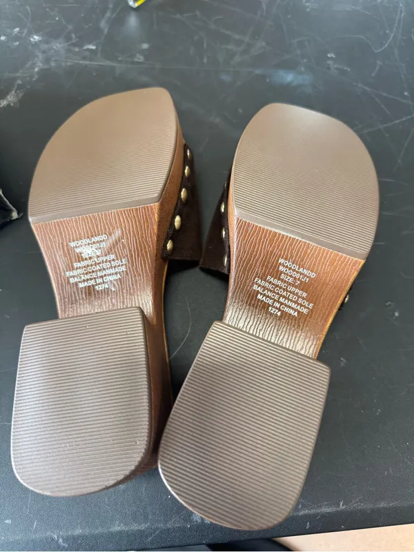 Madden Girl Woodland Platform Sandals Size 7 New - Image 9