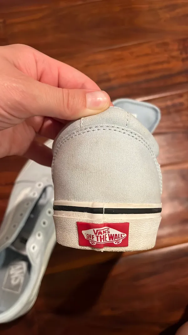 Light Blue Vans  - Image 7