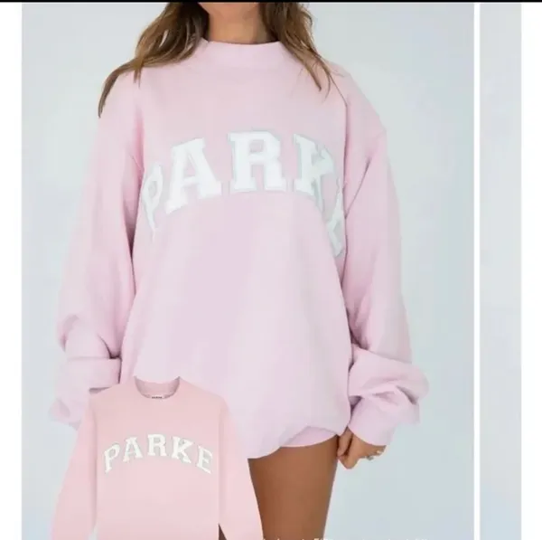 PARKE Mockneck Sweatshirt in Sprinkle: Size S/M - Image 2