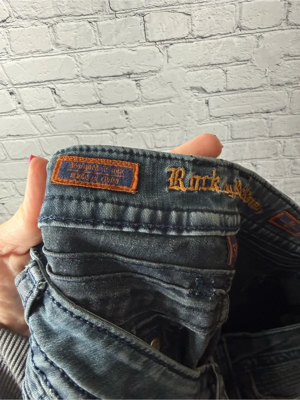 Rock by rock revival bootcut jeans size 30 - Image 12