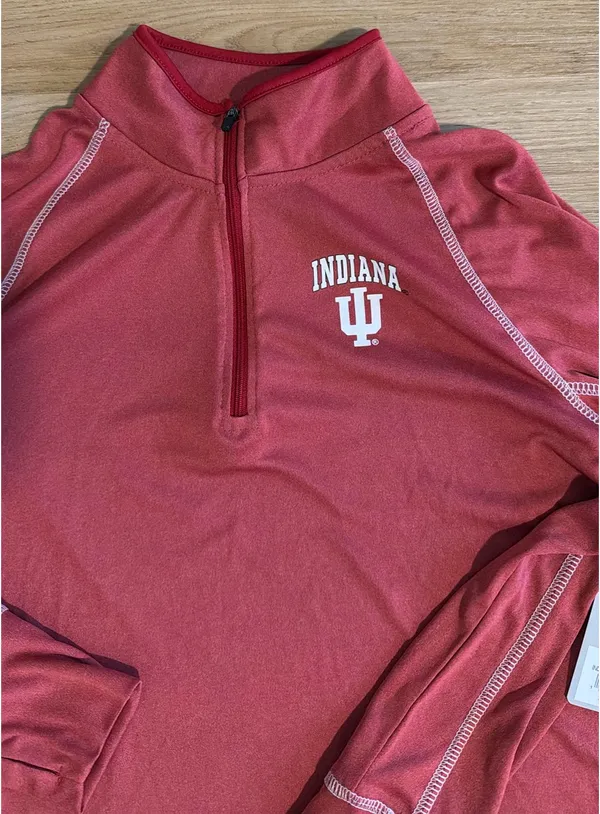 Indiana University Colosseum Quarter-Zip Top Jacket - Image 5