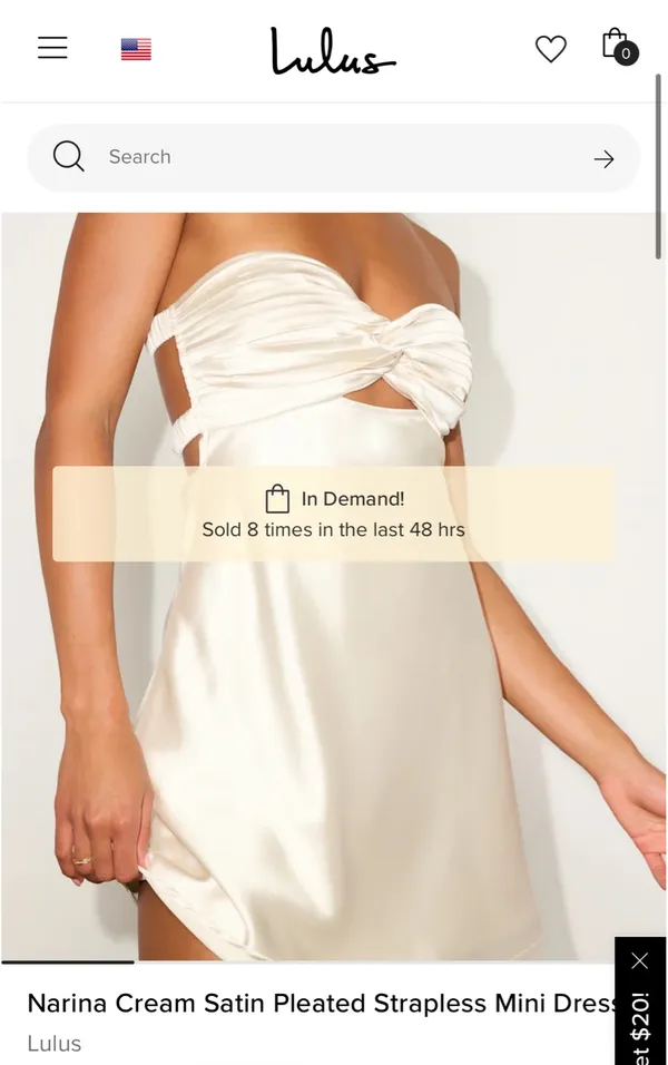 Lulus Dress Mini - Image 2