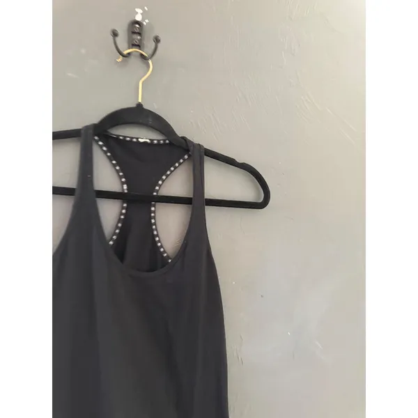 Lululemon‎ Womens Black Racerback Athletic Yoga Tank Top Slim Fit Scoop Neck - Image 2