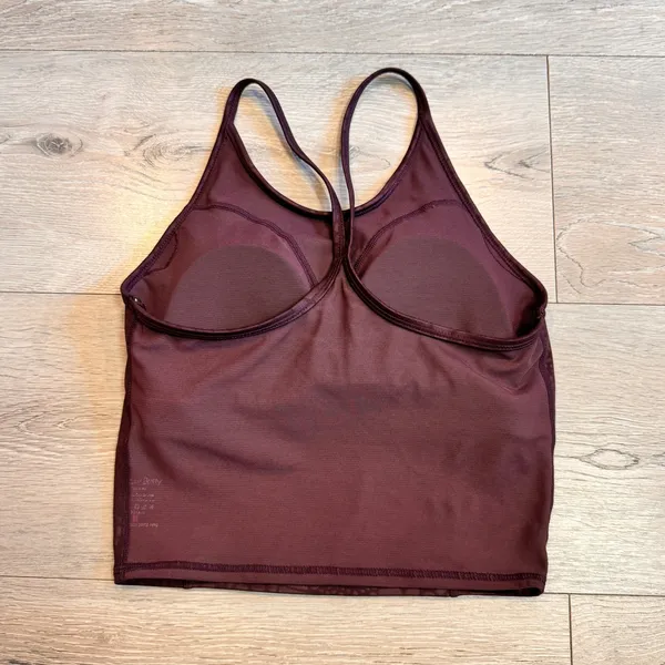 Sweaty Betty‎ Workout Longline Cropped Alligator Print Built-In Bra XS Xsmall - Image 2