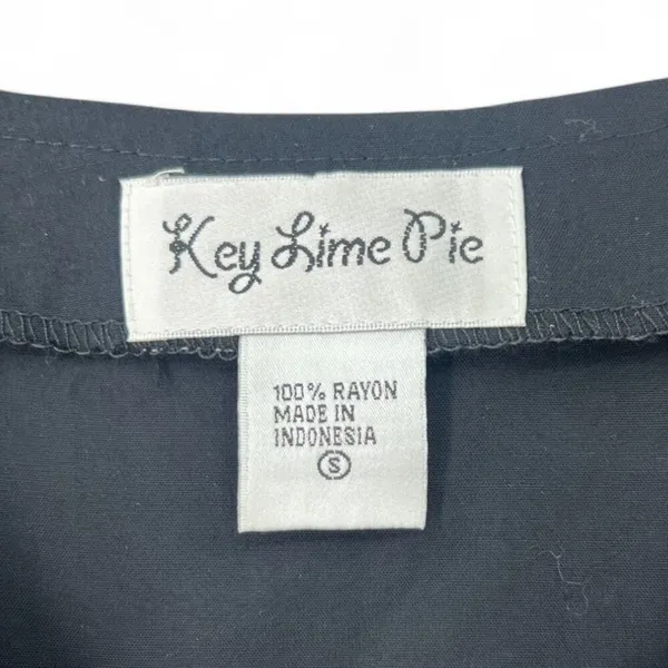 VINTAGE Key Lime Pie | S | Embellished Sequin Tropical Flower Tank Top - Image 3