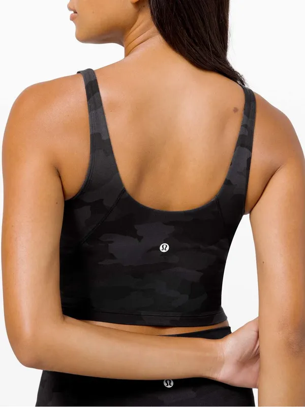 lululemon athletica Black Camo Longline Bralette - Image 2