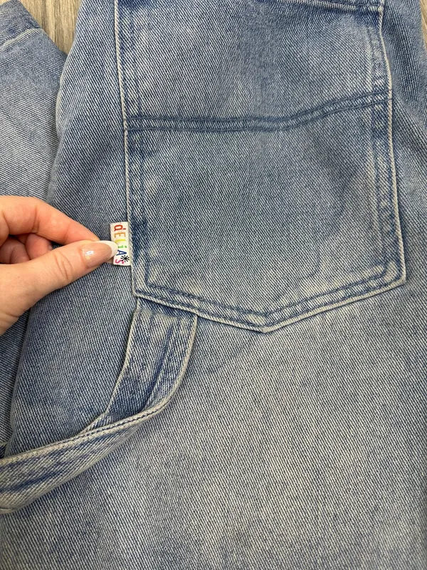 Delia*s Light Wash Jeans Small Relaxed Fit Y2K Denim - Image 8
