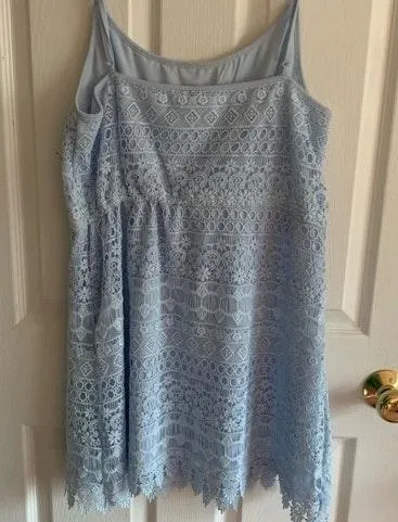 Blue Lace Dress - Image 3