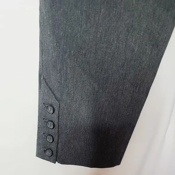 Express Editor gray work career slacks pants sz 2 - Image 5