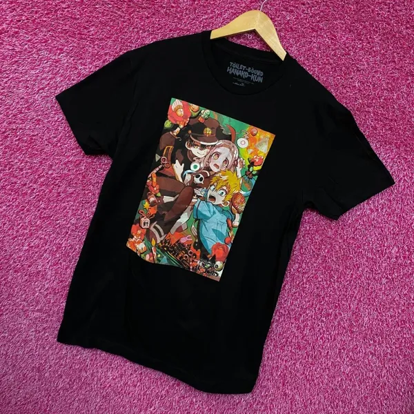 Toilet-Bound Hannako-Kun Manga Cover Poster Anime Tee L - Image 3