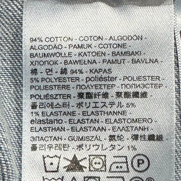 Levi's Button Front Y2K Denim Jean Skirt‎ Size 26 - Image 7