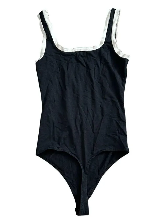 Abercrombie & Fitch Cotton-Modal Bodysuit - Image 6