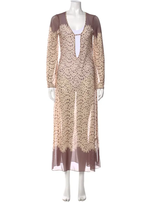 Caroline Constas Maxi Cover-Up Dress - Image 5