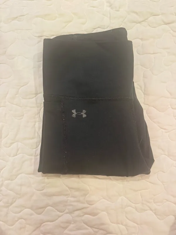 Under Armour Black Leggings Women’s Small - Image 2