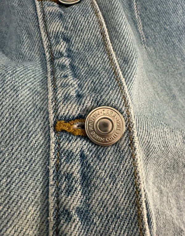 ZARA Denim Dress - Image 4
