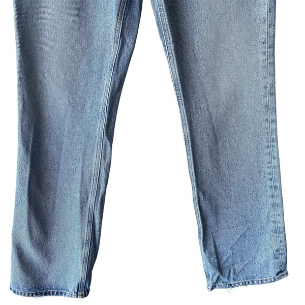 AGOLDE High Rise Vintage Distressed Boot Cut Jeans A9086-1206 Size 25 - Image 3