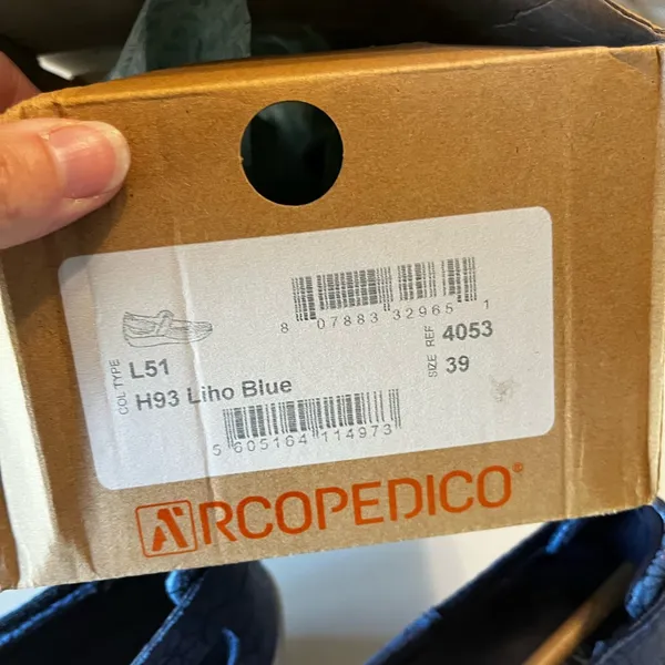 Arcopedico adjustable Mary Jane L51 Liho blue sz‎ 39 - Image 3