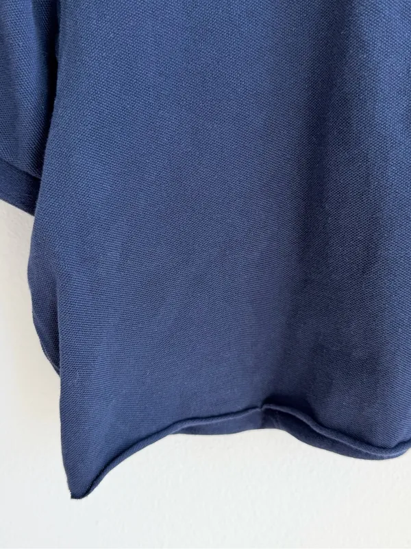 Navy Polo Ralph Lauren Cropped Polo - Image 7