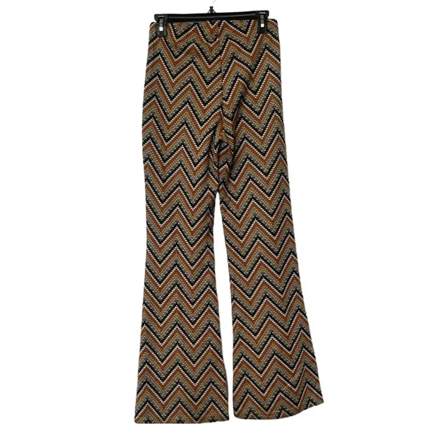 Urban Outfitters‎ Bryan Geometric High Waisted Flare Pants size small - Image 8