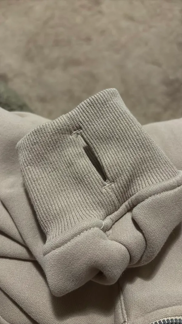 Automet quarter zip Tan Size M - Image 4
