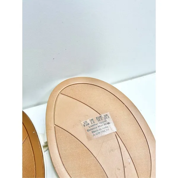 Sarto by Franco Sarto Sandals Womens Size 8.5 Leather Gwyneth Slip On‎ Shoes - Image 8