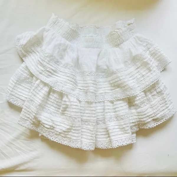 White Aerie Ruffle Mini Skirt - Image 5