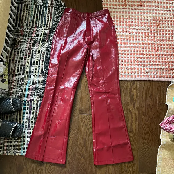 Princess Polly Leather Pants Faux - Image 7