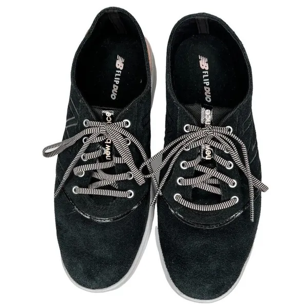 New Balance Women's WL628BS Flip Duo Black/Pink Size‎ 8 Casual Sneakers Shoes - Image 8