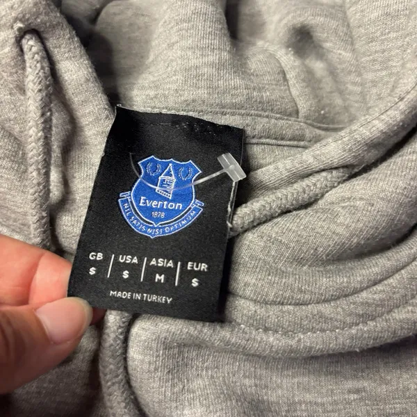 Everton Rebel Academia Graphic Hoodie Womens Small Girl With Goals Sweatshirt - Image 3