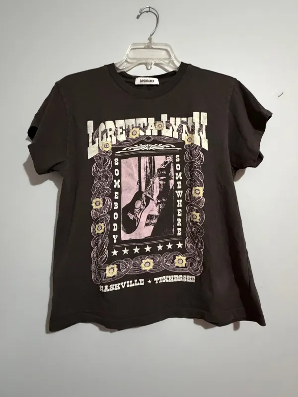 Daydreamer Loretta Lynn T-shirt - Small - Image 2