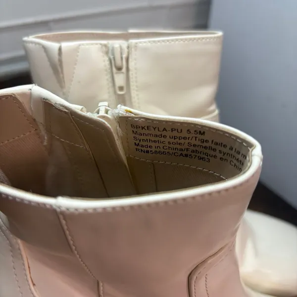 BP Off White Keyla Platform‎ Boots Size 5.5 - Image 10