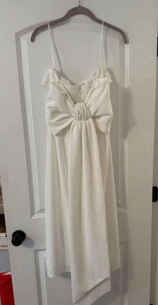 Lulus White Midi Dress - Image 5