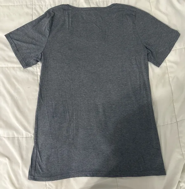 Graphic Tee Gray Size M - Image 2